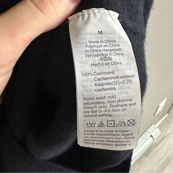 J. Crew Black V-Neck Sweater - Picture 8 of 12